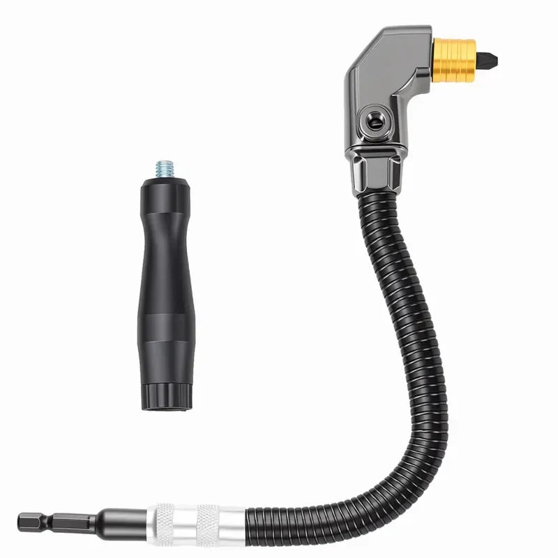 Right Angle Drill Attachment, 360° Swivel
