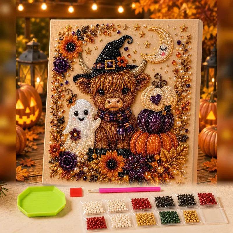 Spooky Cute Ghost 3D Diamond Painting Kit