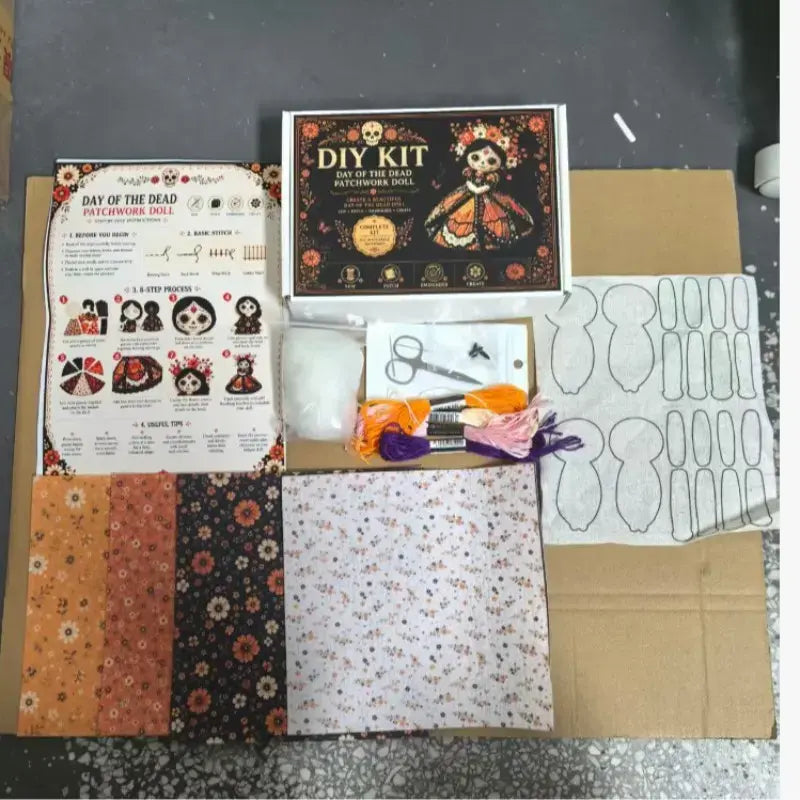 Halloween DIY Patchwork Sewing Craft Kit – Handmade Holiday Decor