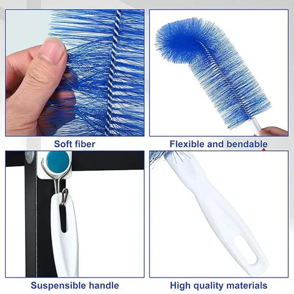 Bendable Microfiber Fan Cleaner Brushes 3-Pack