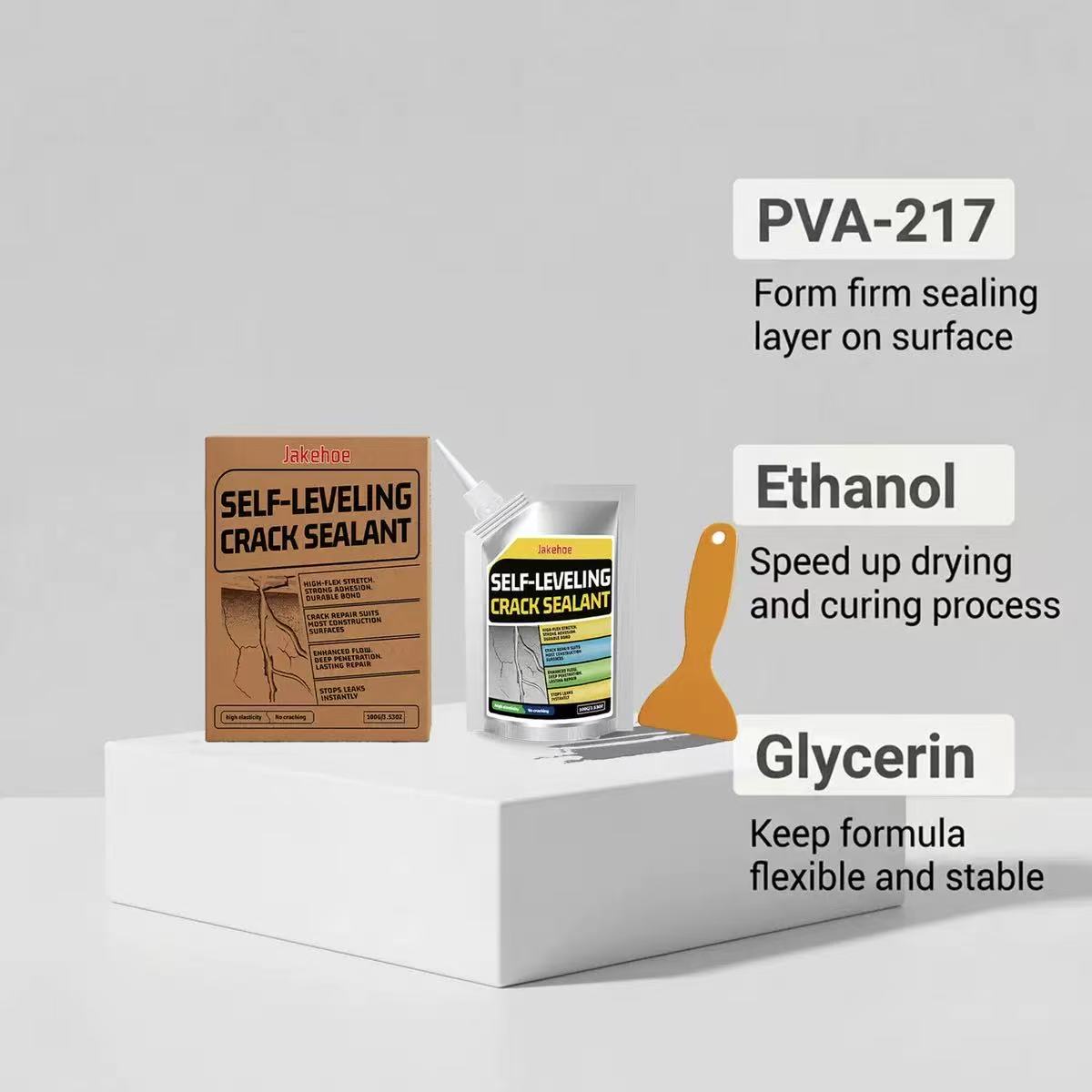 Self-Leveling Concrete Crack Repair Sealant