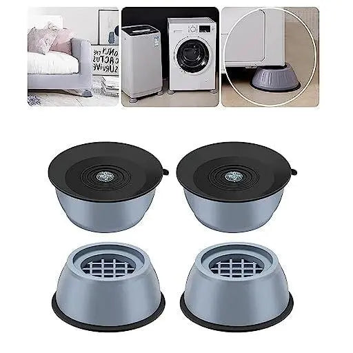 4/8 PCS Shock‑Proof Washing Machine Foot Pads