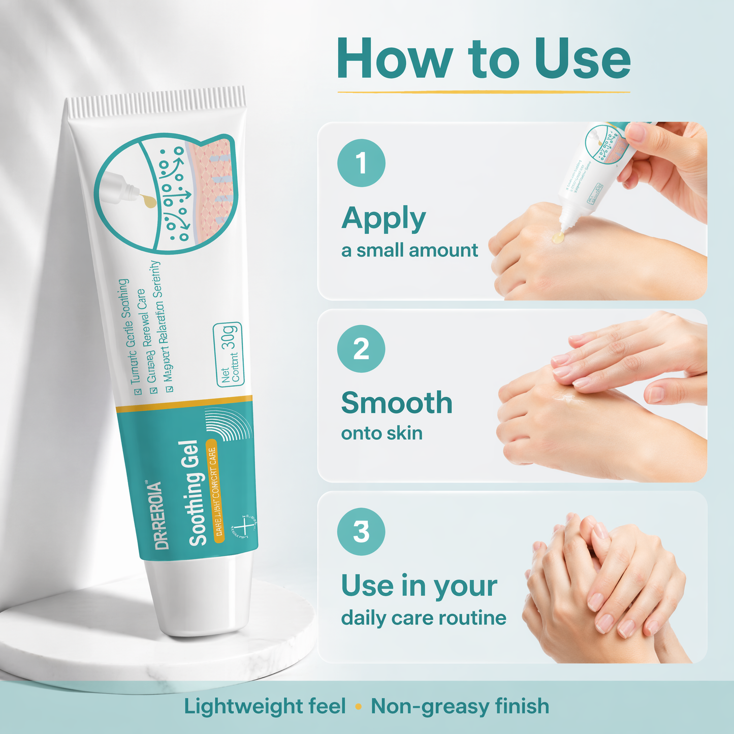 Turmeric Mugwort Skin Repair Gel