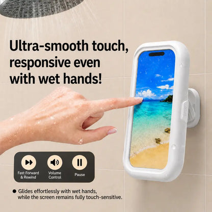 360° Rotating Shower Phone Holder with 4 Wall Mounts