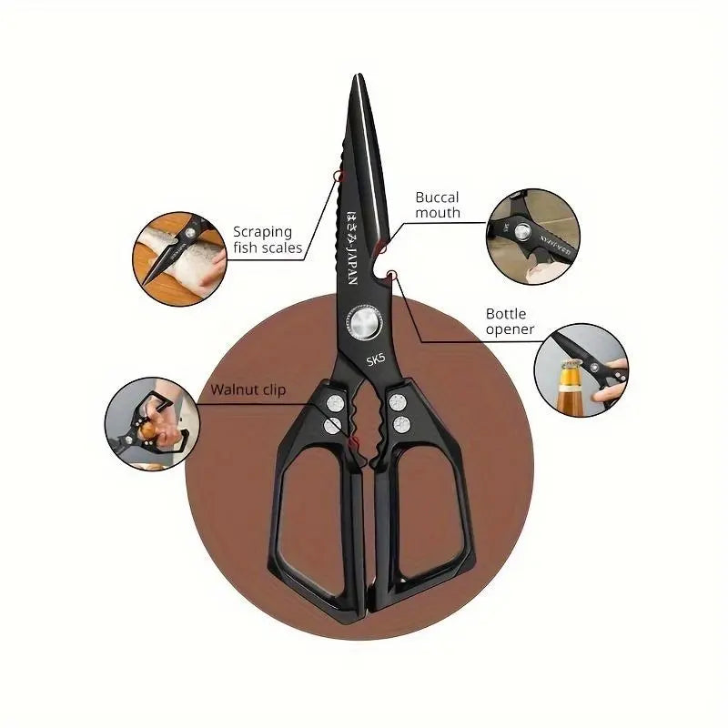 Stainless Steel Kitchen Shears, Heavy Duty Scissor