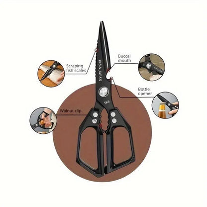 Stainless Steel Kitchen Shears, Heavy Duty Scissor
