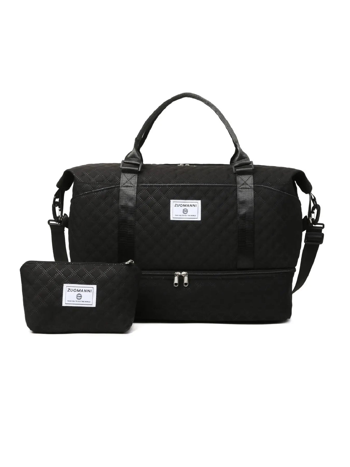 Travel Bag Set – Large Capacity Weekender with Shoe Compartment for Men & Women