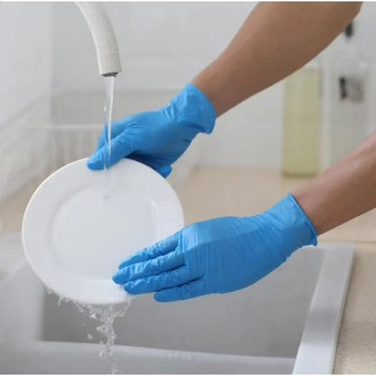 Disposable Powder-Free Nitrile Gloves – 50 or 100 Count