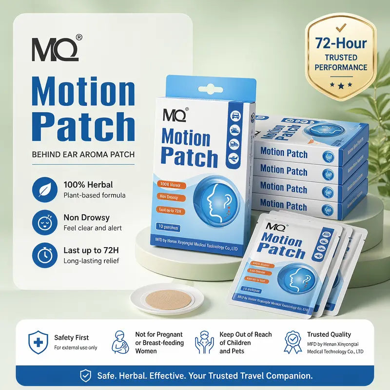 Herbal Motion Sickness Patches