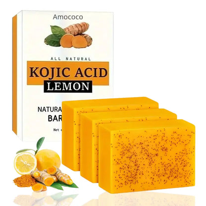 Honey Lemon Turmeric Natural Daily Moisturizing Body Soap