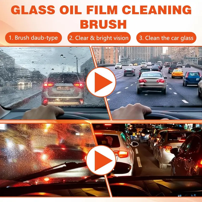 Car Glass Oil Film Remover Kit