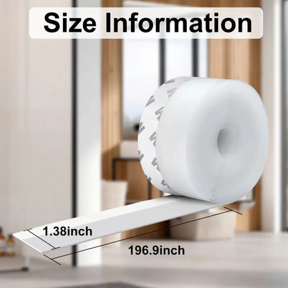 Clear Silicone Door & Window Seal Tape | 2 or 3 Rolls