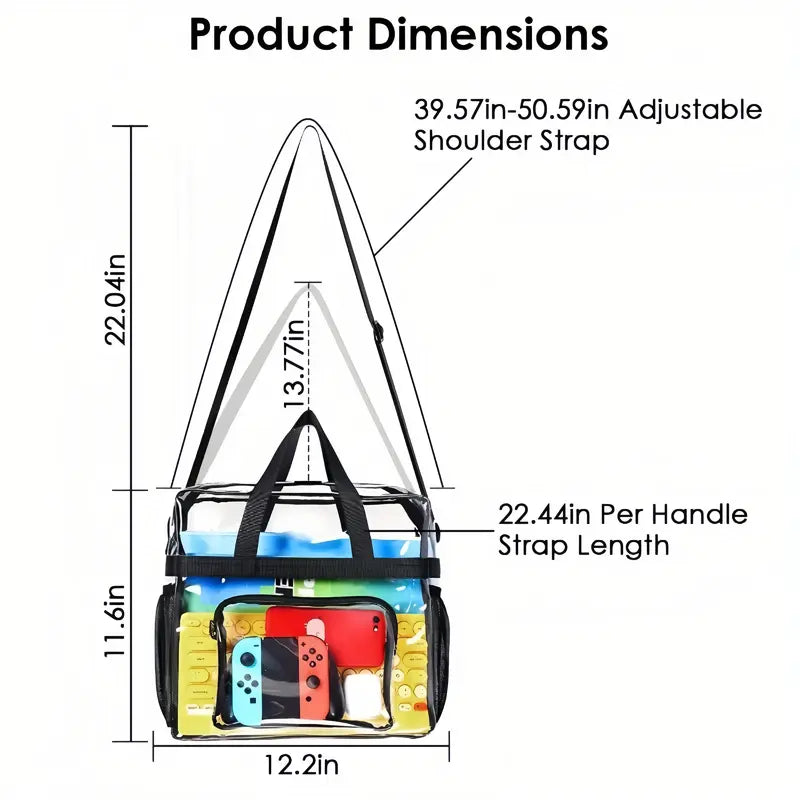 Clear Stadium Crossbody Bag