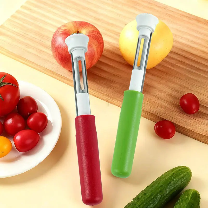 2-in-1 Stainless Steel Apple Corer and Peeler