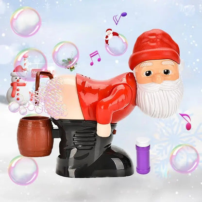 Farting Santa Christmas Bubble Machine