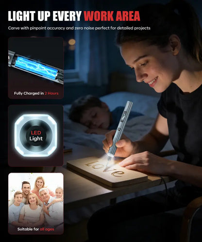 Cordless Rechargeable Engraving Pen