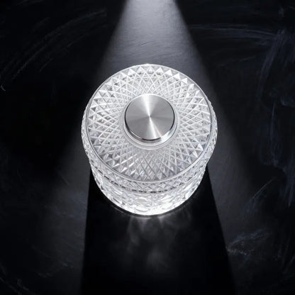 Luxury 360° Spinning Crystal Glass