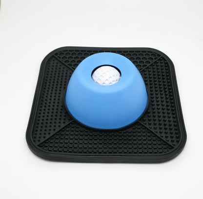 2-in-1 Dog Lick Mat Slow Feeder