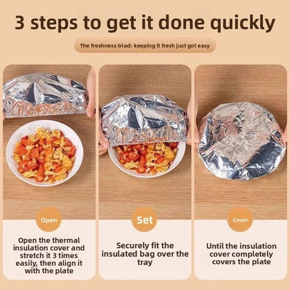 Aluminum Foil Food Heat-Retaining Cover