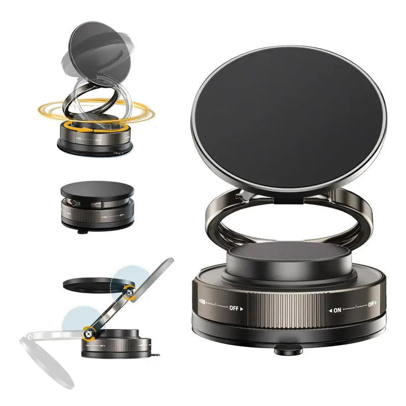 360 Degree Vacuum Magnetic Phone Holder
