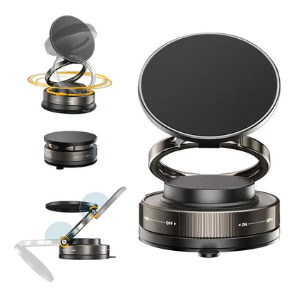 360 Degree Vacuum Magnetic Phone Holder