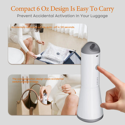 Vacease Cordless Vacuum Travel Bag Set