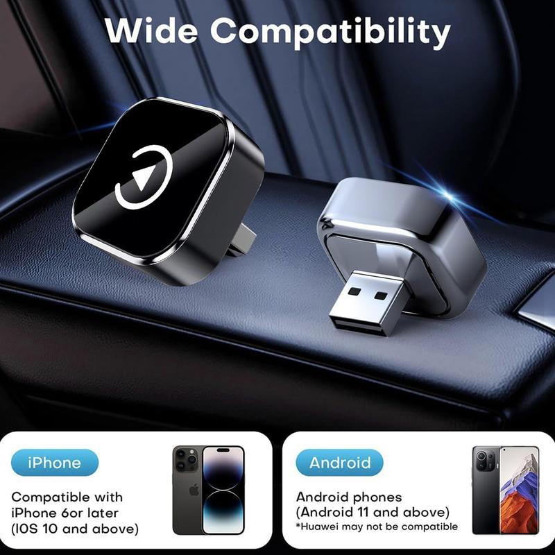 Wireless CarPlay and Android Auto Adapter