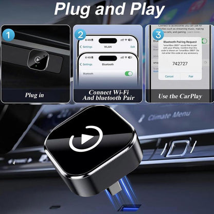 Wireless CarPlay and Android Auto Adapter