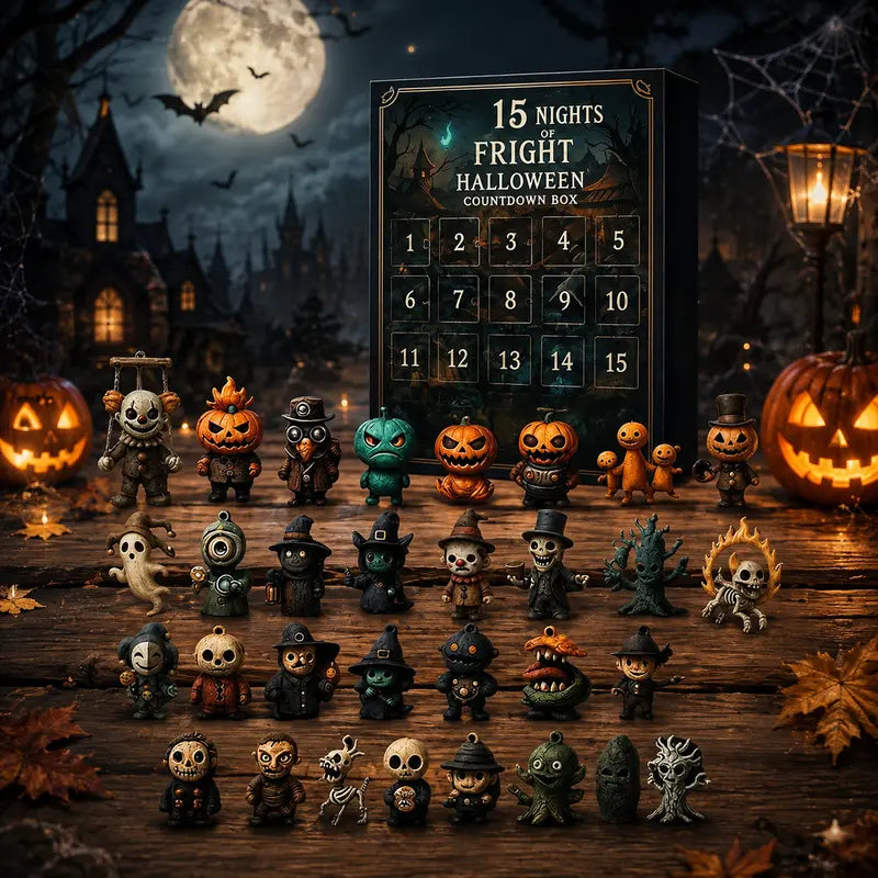 Halloween Mystery Countdown Calendar – 15 or 31 Daily Surprises