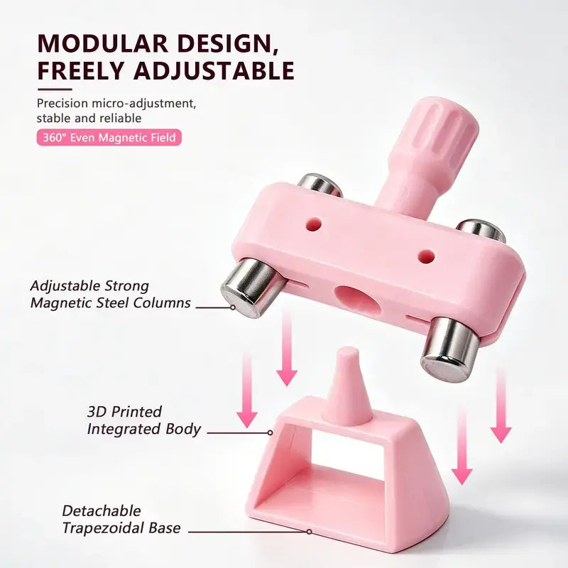 360° Automatic Rotating Cat-Eye Nail Magnet