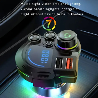 30W Bluetooth FM Car Charger Transmitter