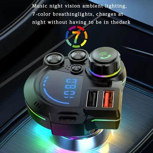 30W Bluetooth FM Car Charger Transmitter