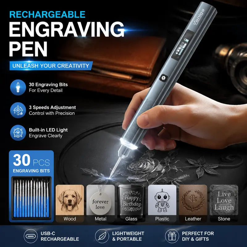 Cordless Rechargeable Engraving Pen