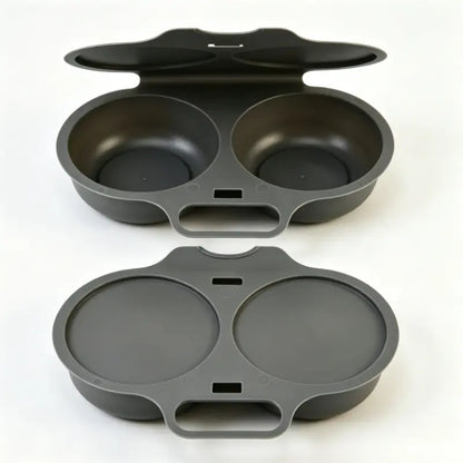 Non-Stick Microwave Fried Egg Cooker Set for Quick Breakfast Prep
