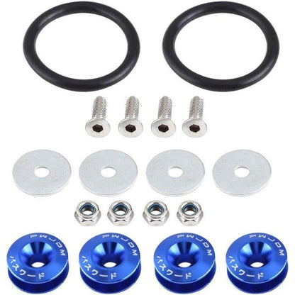 Anodized Aluminum Quick Release Fastener Hardware Kit