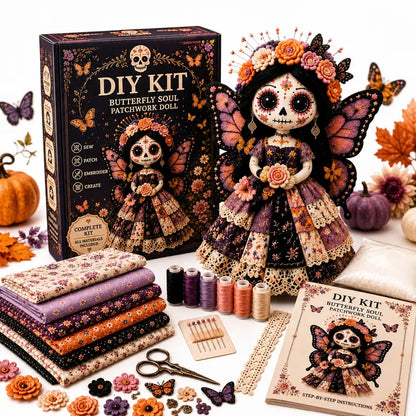 Halloween DIY Patchwork Sewing Craft Kit – Handmade Holiday Decor