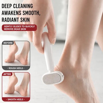 Dual-Sided Stainless Steel Foot Callus Remover & Pedicure Scraper