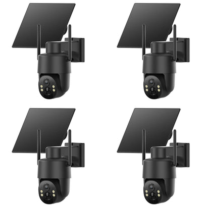 4G Solar Security Camera with 2K Color Night Vision