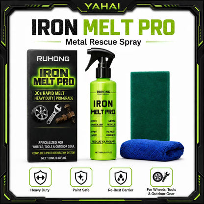Iron Melt Pro Rust Remover Spray Kit