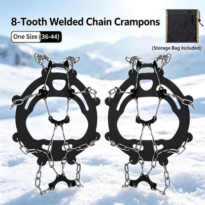 Universal Anti-Slip Ice Cleats for Shoes & Boots