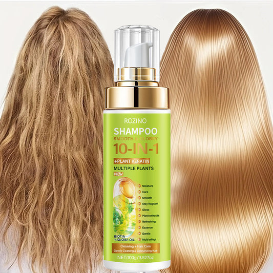 10-in-1 Smooth Glossy Hair Shampoo