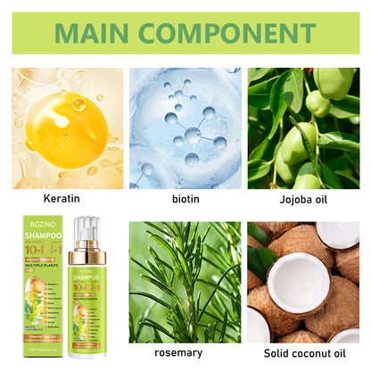 10-in-1 Smooth Glossy Hair Shampoo