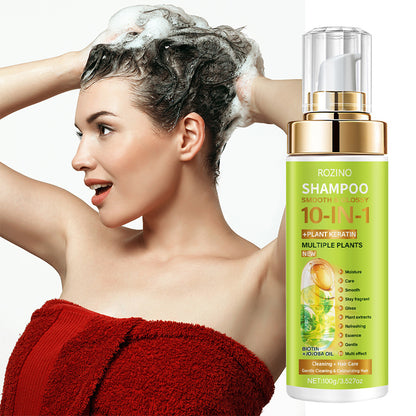 10-in-1 Smooth Glossy Hair Shampoo