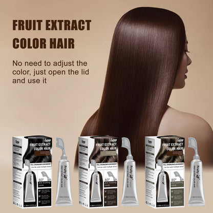 Fruit Extract Gray Hair Color Cream
