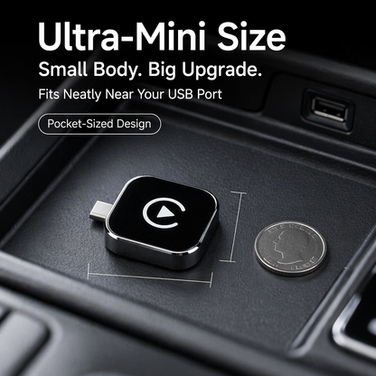 Wireless CarPlay and Android Auto Adapter