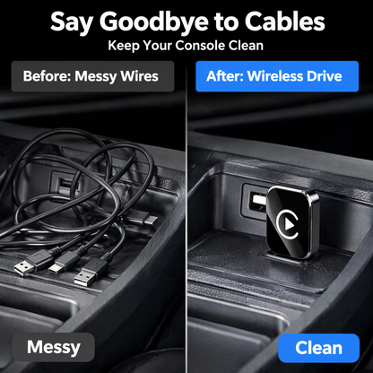 Wireless CarPlay and Android Auto Adapter