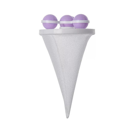 Reusable Floating Lint Trappers: Advanced Hair Filter for Cleaner Laundry & Garment Care