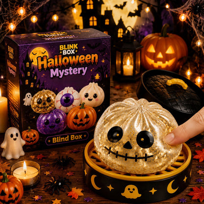 Halloween Ghost Dumpling Squeeze Toy Set