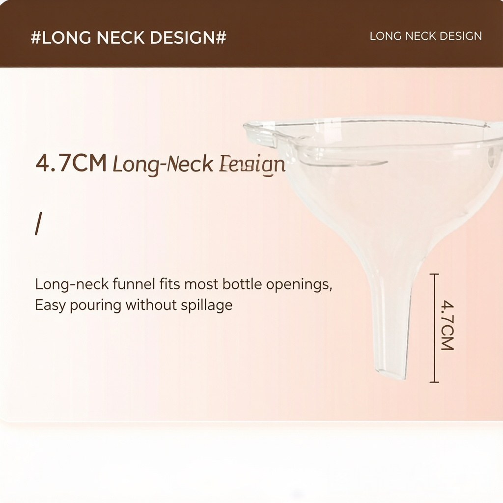 2-in-1 Funnel Filter with Handle - 120 Mesh Double-Layer Heat-Resistant Juice & Yogurt Strainer