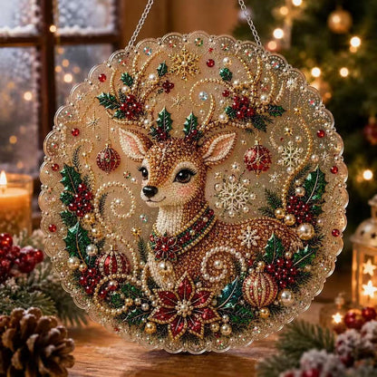 Halloween Christmas DIY Diamond Painting Suncatcher Kit